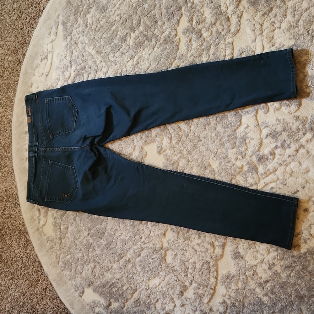 Kut from the Kloth women's dark blue wash skinny jeans size 8 - Picture 5 of 7